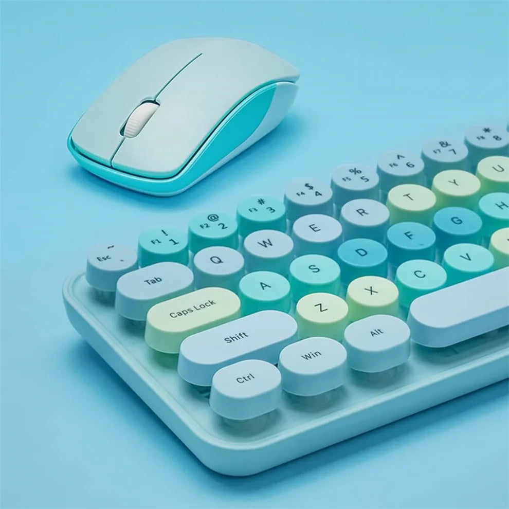 Milk Tea Keyboard & Mouse