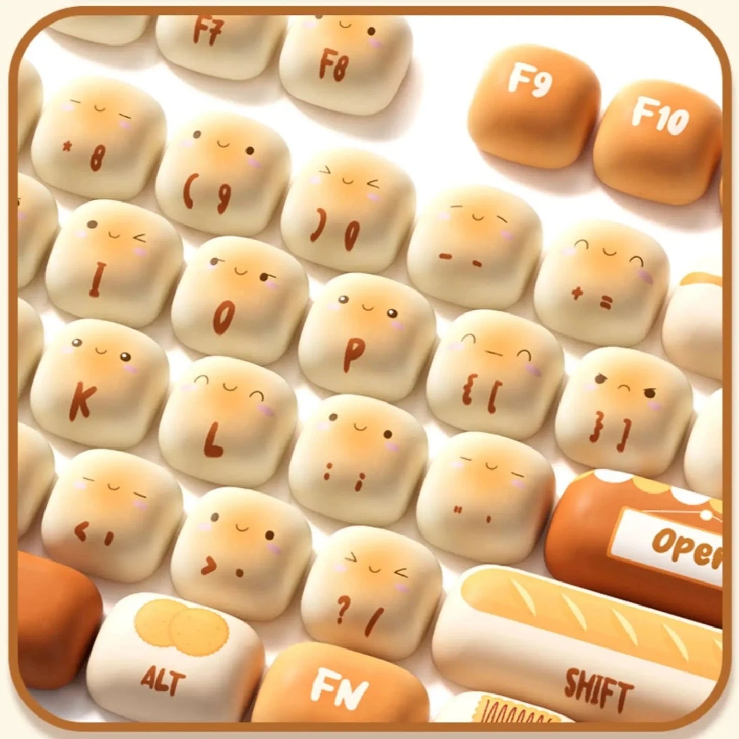 Bun Keycaps 138pcs